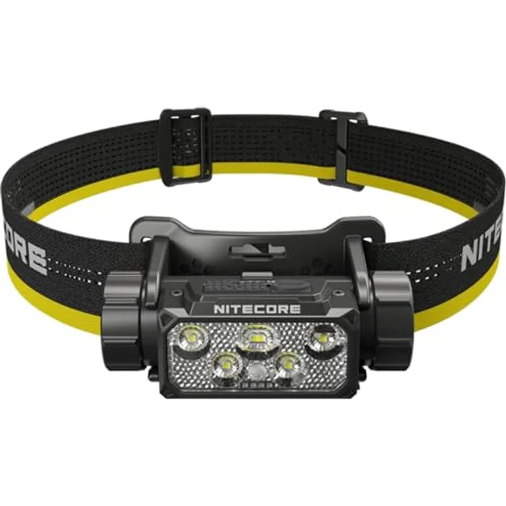 Nitecore HC70 UHE, Stirnlampe mit 1600 Lumen, IP68 wasserdicht, stoßfest bis 1,5m, Reichweite 156m – Bild 2