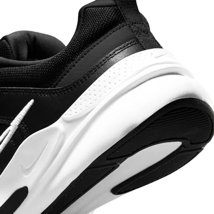 Nike Defy All Day, Laufschuhe aus Leder mit weicher Dämpfung und Gummi-Traktion, schwarz-weiß – Bild 5
