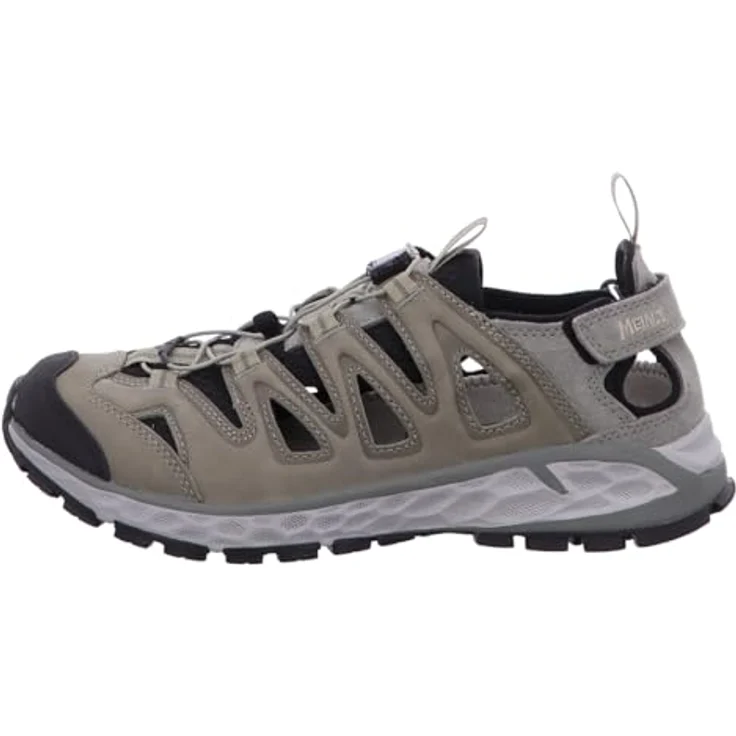 Meindl Brindisi C fit PW, Wanderschuhe für Herren mit Zehenschutz, beige, Größe 40 EU – Bild 3