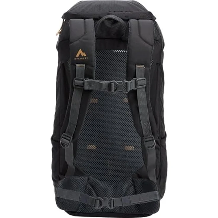 Mc Kinley Unisex Minah II VT 26 Wanderrucksack, ergonomisch und strapazierfähig, Black Night/Brown, One Size – Bild 3