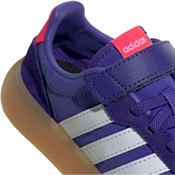 adidas KJ6822_430 Laufschuhe, Größe 31 EU, Solar Purple / Cloud White / Solar Turbo, elastische Schnürsenkel mit Klettverschluss – Bild 5