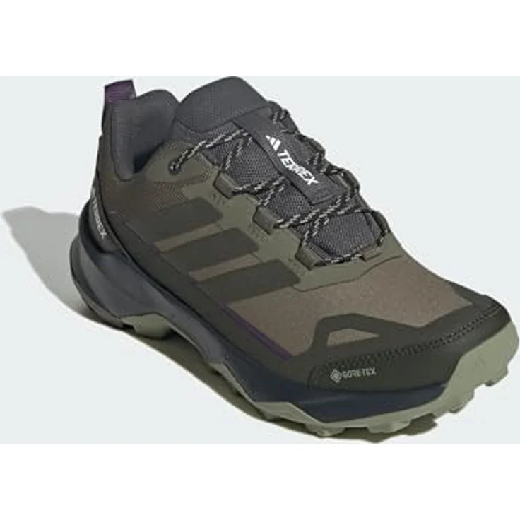 Adidas TERREX Skychaser AX5 Gore-Tex Damen Outdoorschuh, olive strata/night cargo/tent green, mit LIGHTMOTION EVA-Zwischensohle und Continental Gummiaußensohle – Bild 6