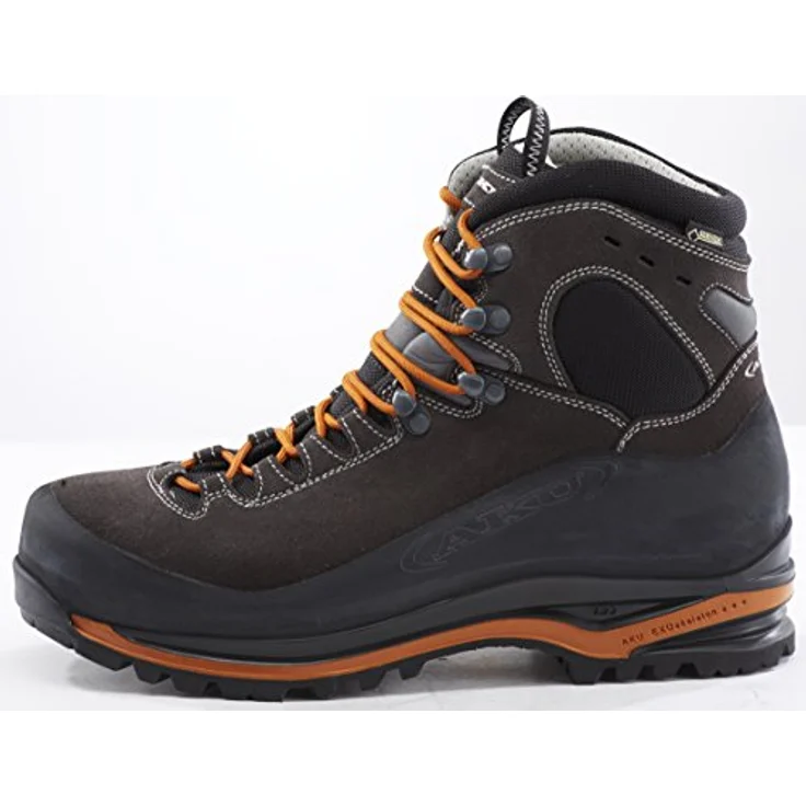 AKU Super Alp GTX, Wanderschuh mit GORE-TEX® Futter, Vibram® Sohle, anthrazit/orange, UK 10,5 - EU 45 – Bild 10