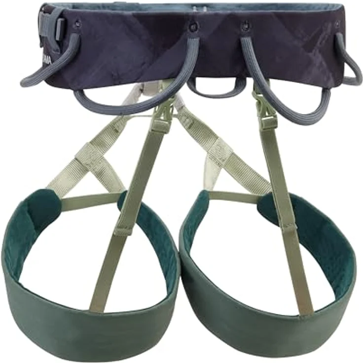 Petzl Sama Klettergurt, sportlicher Hüftgurt für Sportklettern, grau, Größe M – Bild 2