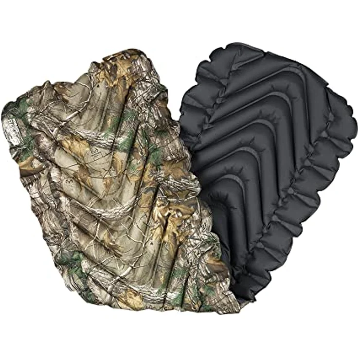 Klymit Insulated Static V CAMO, Isomatte mit V-förmigem Design und Realtree Edge Camo, 680 g, 183 x 58 x 6 cm – Bild 5