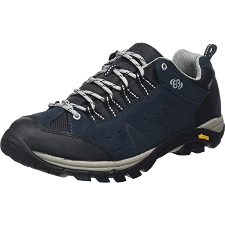 BRÜTTING Mount Bona Low, Veloursleder Outdoorschuh mit bequemer Gummi-Laufsohle und modischer Schnürung – Bild 1