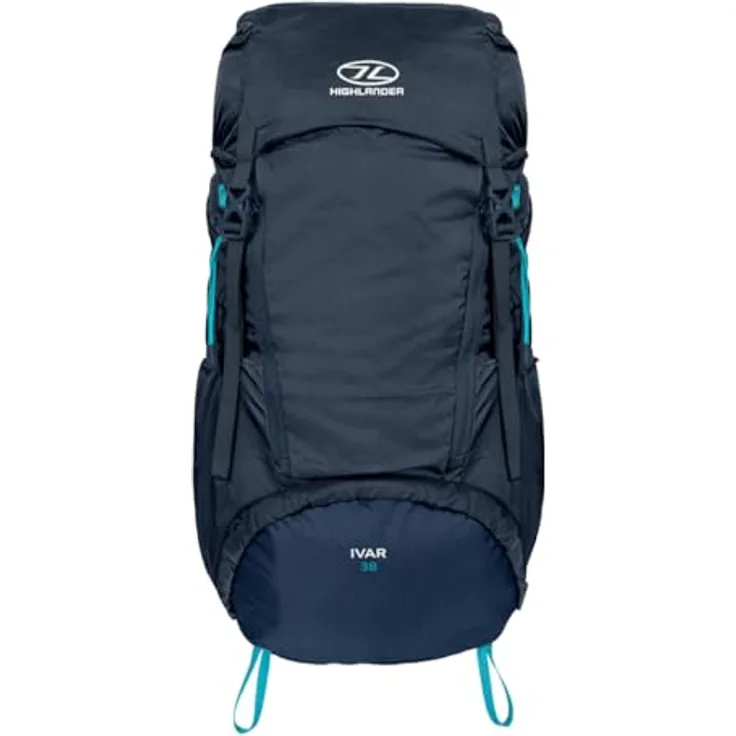 Highlander Ivar Rucksack für Frauen, 38 Liter, marineblau