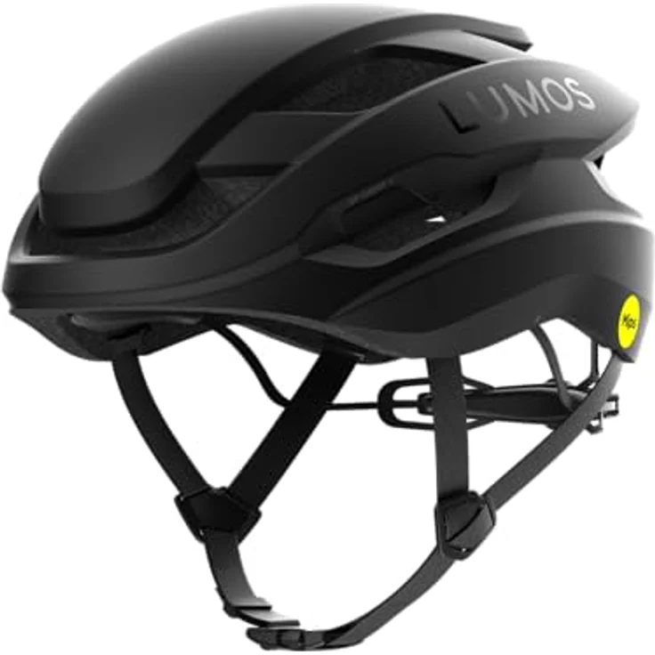 Lumen Labs Lumos Ultra Fly MIPS Helm, Stealth Black, M/L 54-61 cm, superleicht, mit MIPS, reflektierend, Top-Belüftung, Brillenhalterung, Firefly-kompatibel, Rennrad-Style – Bild 1