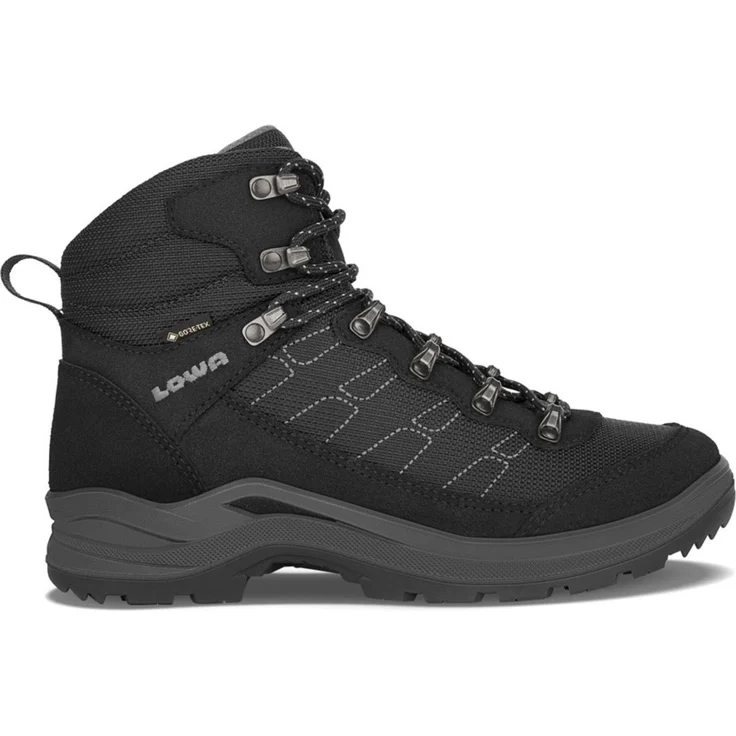 Lowa Damen Stiefel Taurus Pro GTX® (Mid) Größe 41, schwarz, GORE-TEX® Futter, moderat steif, All Terrain Collection