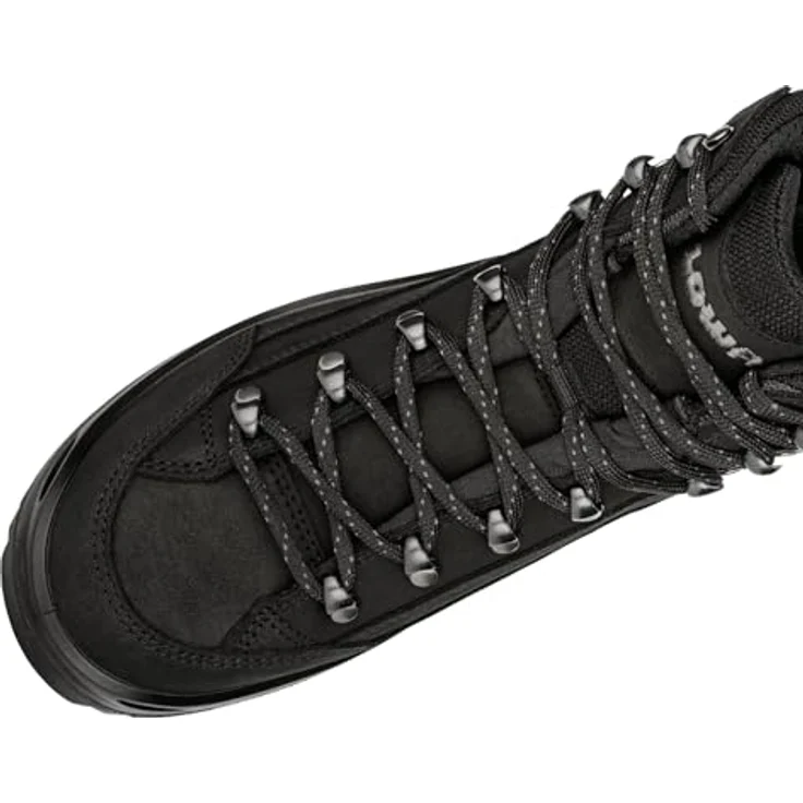 LOWA Renegade GTX Mid Ws, Wanderschuhe für Damen mit GORE-TEX® Futter, tiefschwarz, Größe 39.5 – Bild 5