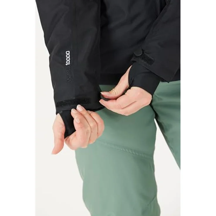 Whistler Drizzle Skijacke, multifunktionale Damenjacke mit winddichter und wasserdichter Qualität, 1001 Black, Größe 42 – Bild 5