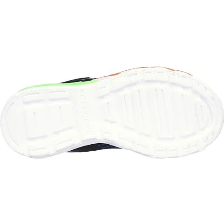 Skechers Flex Glow Bolt, Laufschuhe ohne Schnürsenkel, Schwarz, EU 34, Klettverschluss, Mesh-Obermaterial – Bild 4