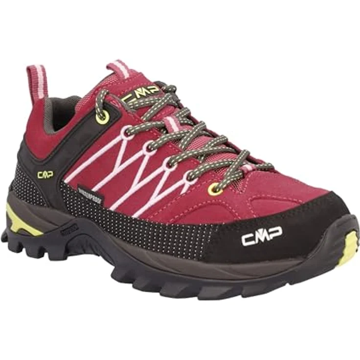 CMP Rigel Low, Damen wasserdichte Trekkingschuhe mit individueller Schnürung, rosa – Bild 2