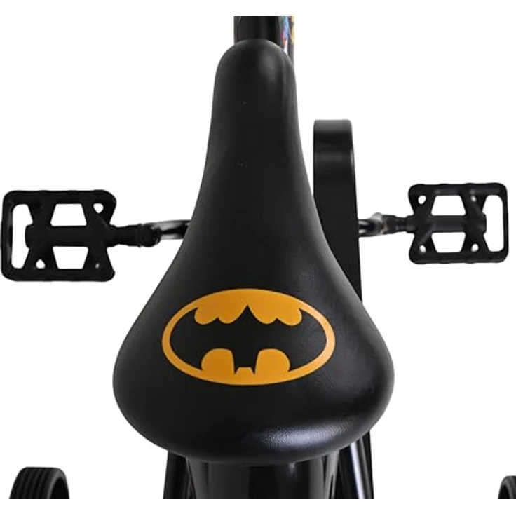 Batman Volare 14-Zoll-Kinderfahrrad, robust mit abnehmbaren Stützrädern und verstellbarem Sattel – Bild 11