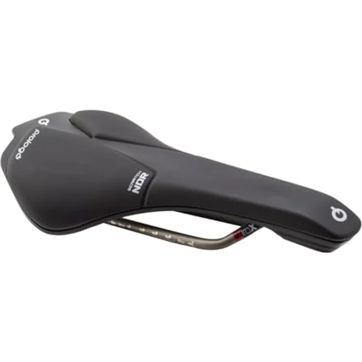 Prologo Scratch NDR, Fahrradsattel mit Carbon-Rails, Active Density-Technologie und rutschfester Mikrofaser-Oberfläche, schwarz – Bild 1