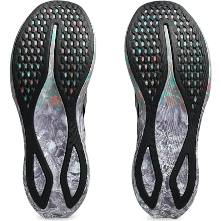 Asics Gel Noosa Tri 16, Laufschuh für Triathleten, black/soothing sea, synthetisches Material, Gummisohle – Bild 5