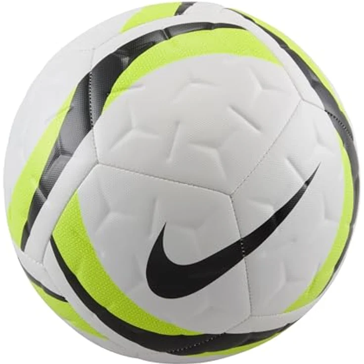 Nike Performance Academy Trainingsball, stabiler Fußball in Weiß mit präziser Flugbahn und verbessertem Ballgefühl – Bild 1