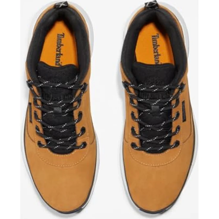 Timberland FIELD TREKKER MID LACE UP SNEAKER, Herren Wanderschuhe mit hohem Schaft und profilierter Gummi-Sohle für sicheren Halt, braun – Bild 3