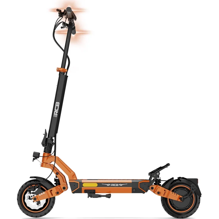 RCB D7 Pro Ultra E-Scooter, 1600W, 27Ah, NFC, Blinker, App, bis 120 km Reichweite, 150 kg, ABE-Zulassung
