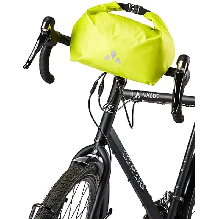 VAUDE Aqua Box Light, wasserdichte Lenkertasche (4L) mit Schulterträger und reflektierendem Logo, ultraleicht, Made in Germany – Bild 3