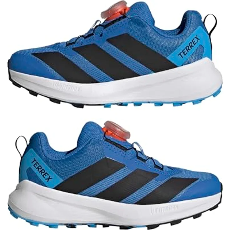 Adidas Terrex Agravic BOA, Kinder Laufschuhe mit TRAXION™-Sohle, blanco azul – Bild 6