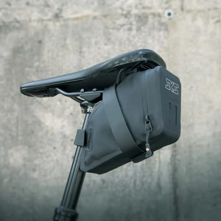SKS Velotasche (0.75 l), Satteltasche mit Easyzip-Reißverschluss, reflektierenden Elementen und verstärktem Rücken – Bild 2