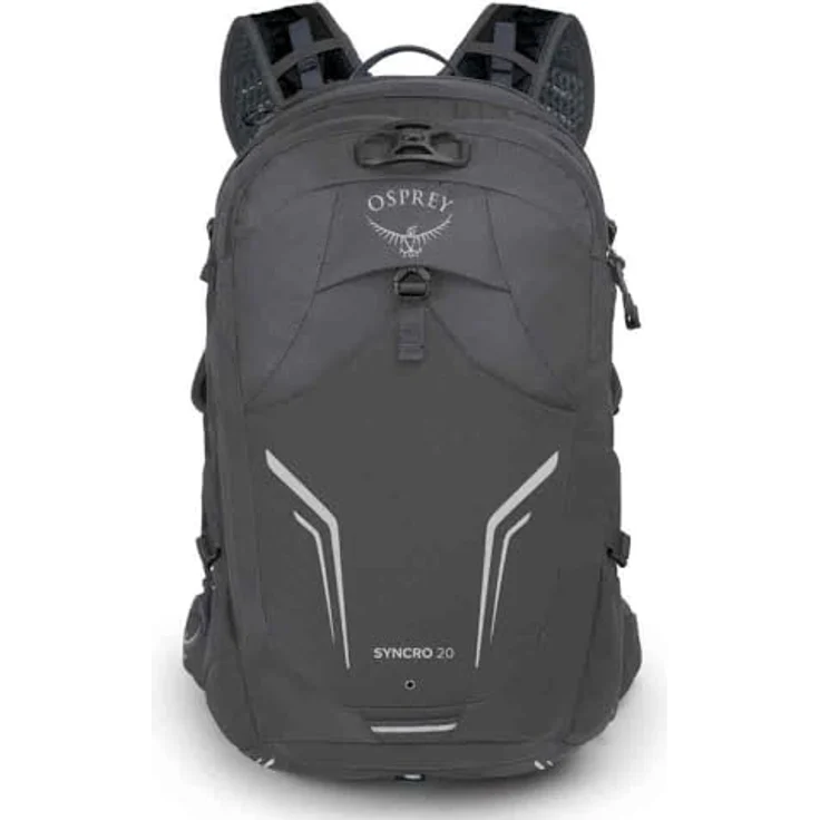 Osprey Syncro 20 Coal Grey O/S, Wanderrucksack mit gespannter Mesh-Rückenplatte und kurvenförmigen Schultergurten – Bild 1