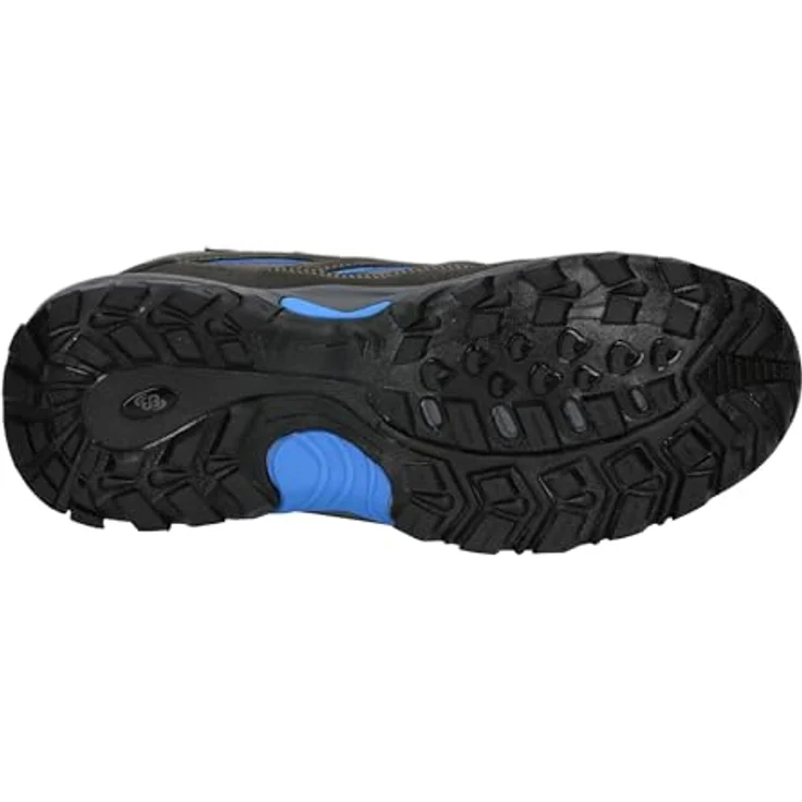 Brütting Nevada, Herren Wanderschuhe aus Veloursleder und Nylon, grau, mit Comfortex-Klimamembrane und rutschfester Gummilaufsohle, Größe 42 – Bild 4
