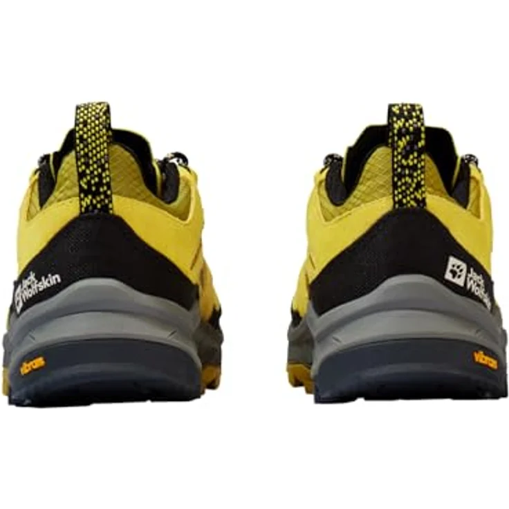 Jack Wolfskin Cyrox Texapore Low M, Herren Wanderschuhe mit guter Wasserdichtigkeit, Größe 45.5, Gelb – Bild 4