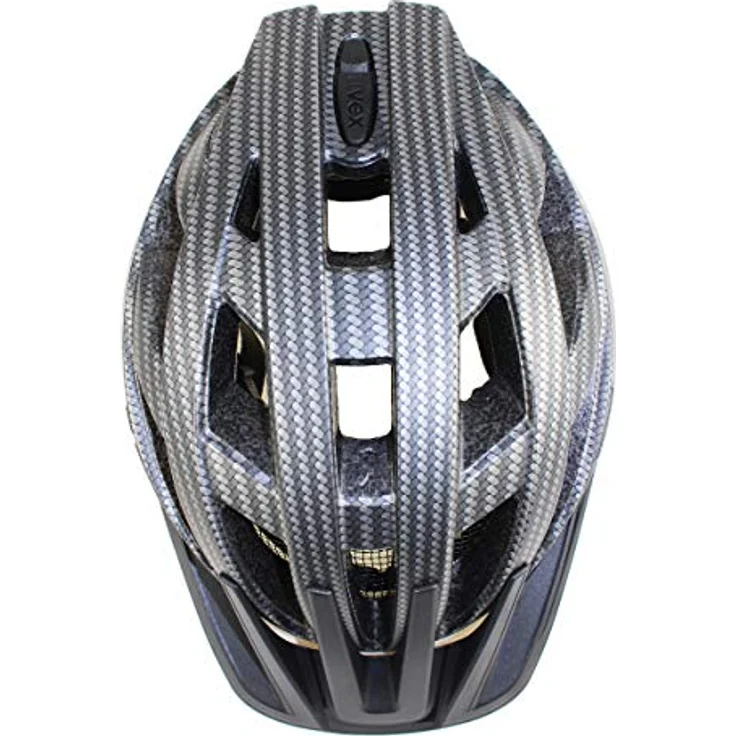 Uvex i-vo cc, Fahrradhelm mit 3D IAS Anpassungssystem, 24 Belüftungskanälen, schwarz Carbon-Look, 52-57 cm – Bild 5