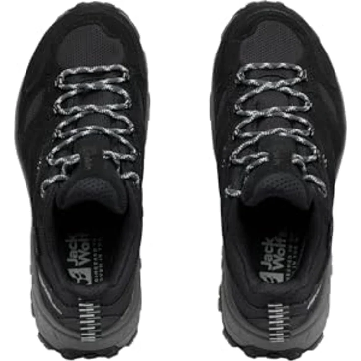 Jack Wolfskin Women's Vojo Tour Texapore Low, Wasserdichte Wanderschuhe für Damen, Schwarz, Größe 37.5 – Bild 8