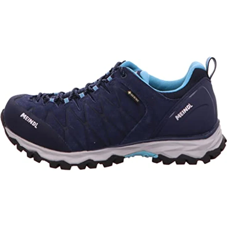 Meindl Mondello Lady GTX Wanderschuh, Velourleder, Größe 41, weit geschnitten, Gummisohle – Bild 2