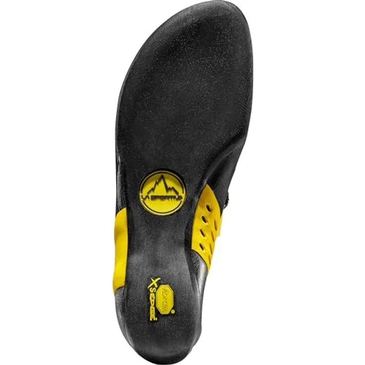 La Sportiva Katana, Herren Kletterschuhe mit patentiertem P3-System, Gelb, Größe 38 – Bild 3
