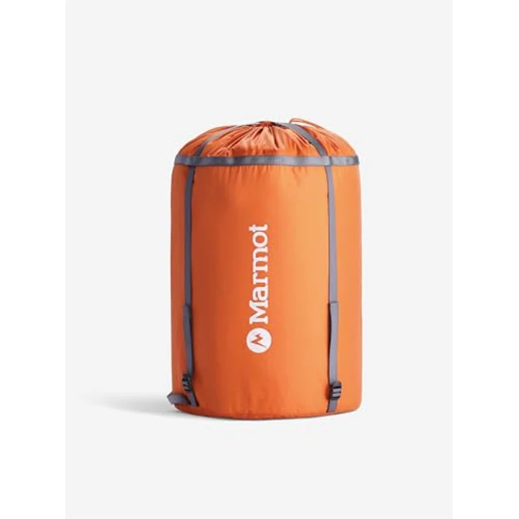 Marmot Trestles Elite Eco 0, Schlafsack mit exzellenter Wärmeisolierung, leichtes Kunstfaser-Material, Tangelo – Bild 7