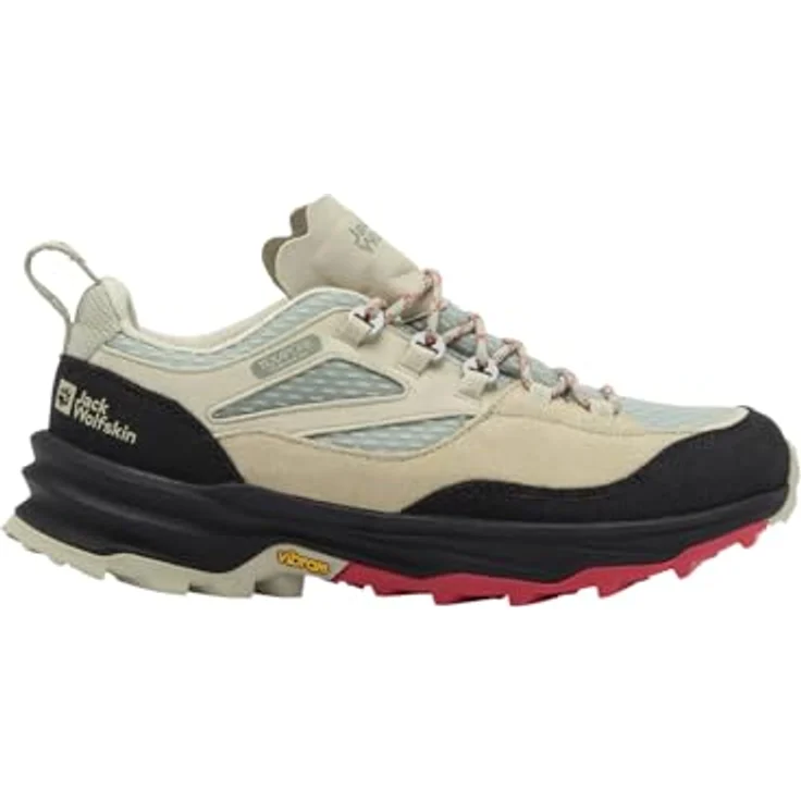 Jack Wolfskin Cyrox Texapore Low Wanderschuhe, wasserdicht und atmungsaktiv, beige, EU 38 für Damen – Bild 2