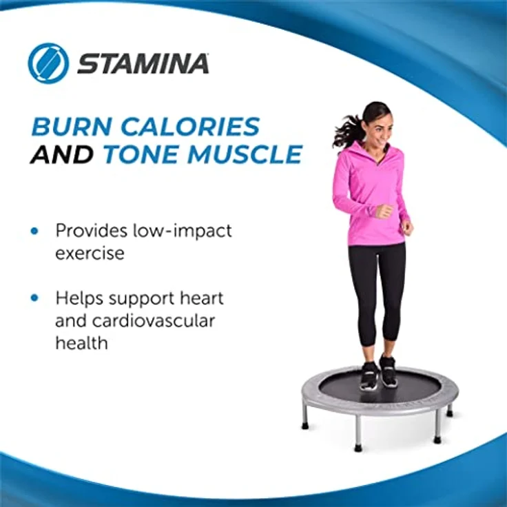 Stamina Zusammenklappbares Trampolin 91,44 cm – Bild 5