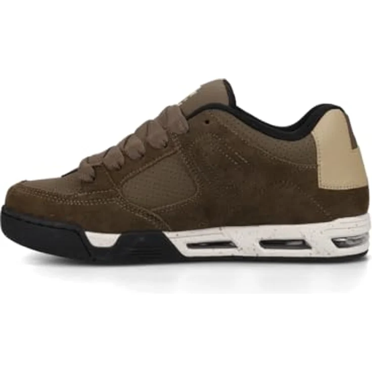 DC Shoes Dc Command, Lederschuhe für Herren, Komfort-Mesh-Futter, Olivbraun, Größe 8 (UK) / 42 (EU) / 9 (US) – Bild 3