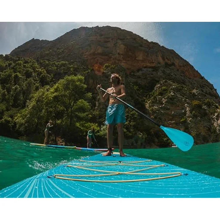WattSUP MARLIN 12.5, Stand Up Paddle Board ISUP, 378x89cm, ideal für Anfänger und Fortgeschrittene – Bild 15