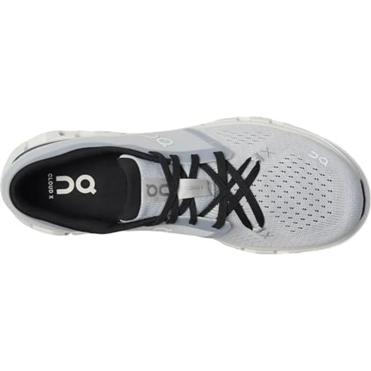 ON Running Cloud X 4, neutrale Laufschuhe aus recyceltem Mesh mit CloudTec®-Zwischensohle und Gummi-Außensohle, grau, EU 41 US 8 – Bild 2