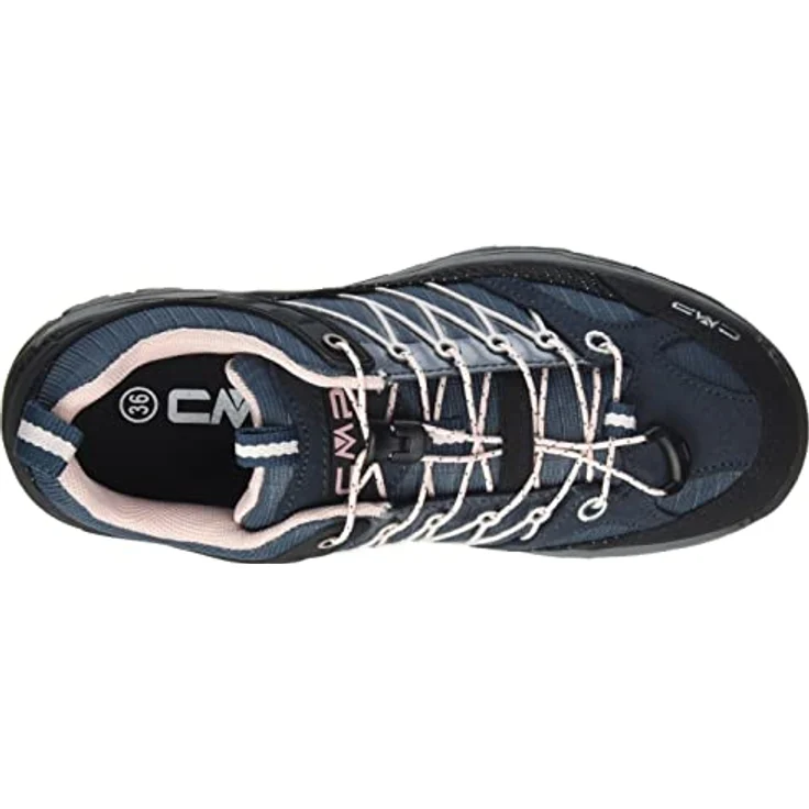 CMP Kinder-Trekkingschuhe Rigel Low Wp, Moderner Wanderschuh für Komfort, grau – Bild 5
