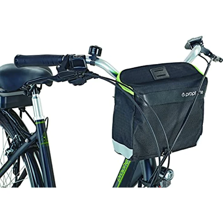 Prophete Geniesser eC100 City E-Bike 28" | Elektrofahrrad mit Packtaschen | Damen/Herren | Shimano Nexus 7-Gang Nabenschaltung | schwarz Neongelb – Bild 4