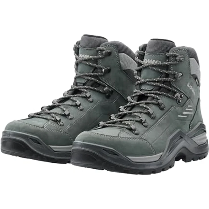 Lowa Renegade EVO GTX Mid, Herren Wanderschuhe mit GORE-TEX®-Membran, 46.5 EU, Veloursleder – Bild 5