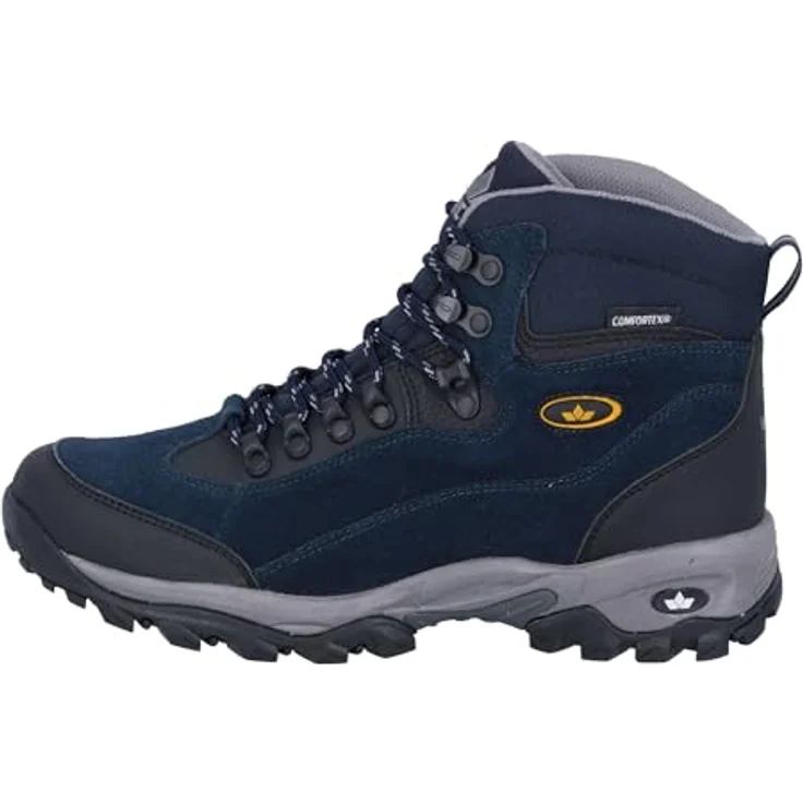 Lico Trekkingstiefel Milan, Outdoorschuh aus Veloursleder mit Gummilaufsohle und Textilinnenmaterial – Bild 2