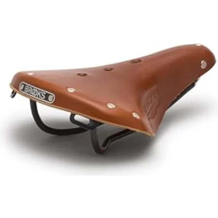 Brooks England B17, Velosattel für Langstrecken-Sporttouren, schwarz