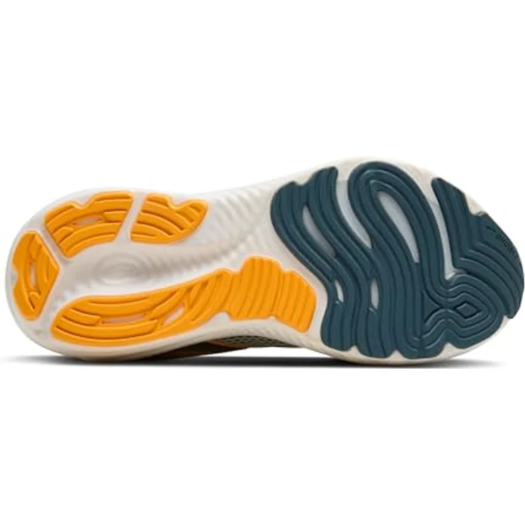 Brooks GLYCERIN 22 Men Laufschuhe, Stickstoff-injiziertes DNA Tuned für sanfte Landungen, SMOKE/STORMY/ORANGE – Bild 6