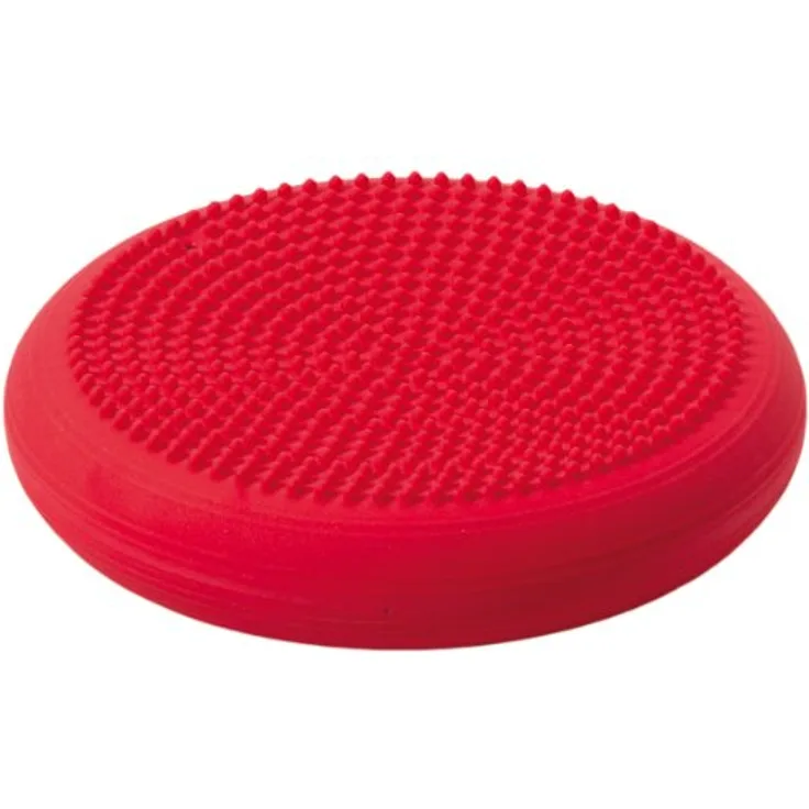 Togu Dyn-Air Senso Ballkissen, 33 cm, Rot, mit Massageeffekt und dynamischer Stabilität