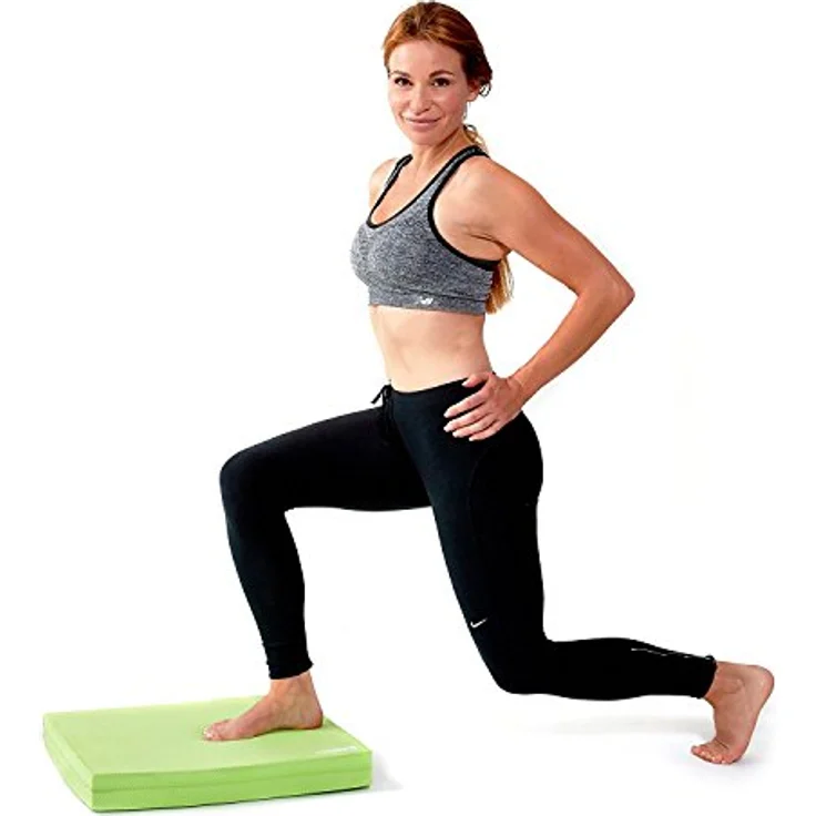 Apollo Profi Balance-Pad - Balance-Board Koordinationsmatte für Fitness,Yoga und Pilates, 23,5 x 37,5 x 6 cm – Bild 3