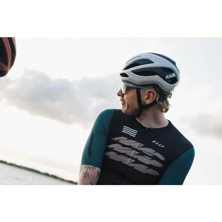 KASK Elemento Helm, Performance Fahrradhelm in Sporty Grey, Größe S (50-56 cm) mit verbesserter Aerodynamik und Belüftung – Bild 8