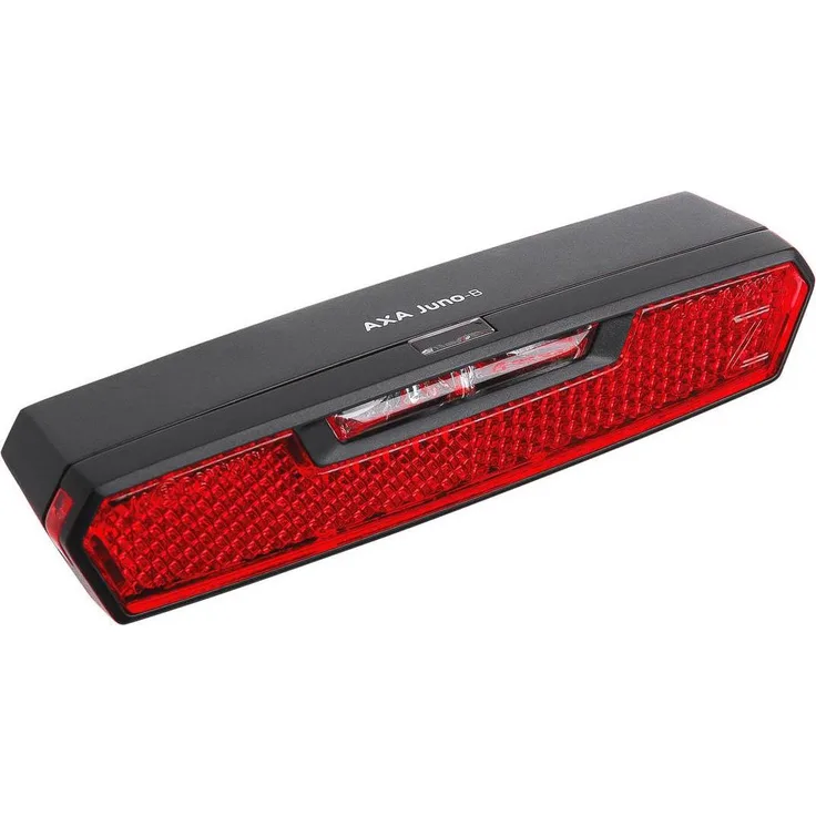 AXA Juno B, Batterie-LED-Rücklicht mit 500 lm, wasser- und schockresistent, bis zu 50 Stunden Betriebsdauer, inklusive 2x AAA-Batterien