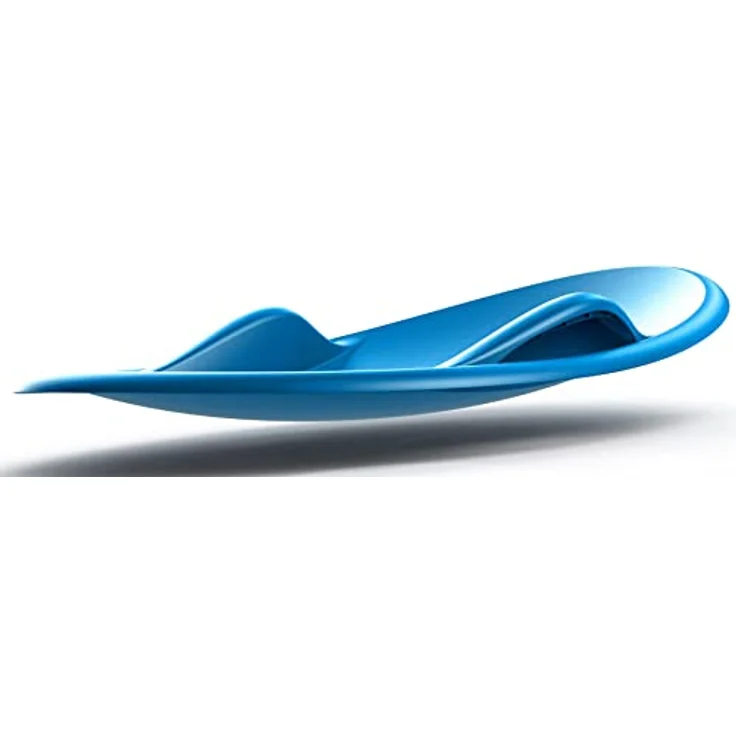 Gizmo Riders Schneerutscher SUPERNOVA 60, blau, mit bremsbarer Rückwärtsbewegung und ergonomischen Handgriffen, Tragfähigkeit 90 kg – Bild 2
